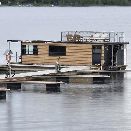 Domek Na Wodzie - Houseboat -Sauna, Taras Na Dachu, Dwie Sypialnie Mikołajki Exterior foto